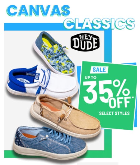 HeyDude Sale: Up to 35% Off