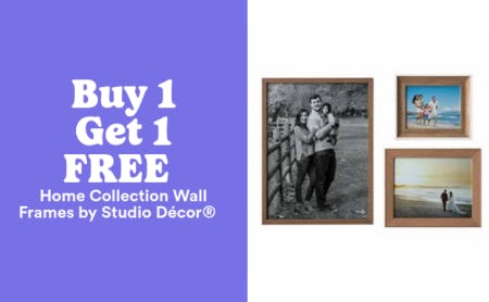 Buy 1, Get 1 Free Home Collection Wall Frames by Studio Décor