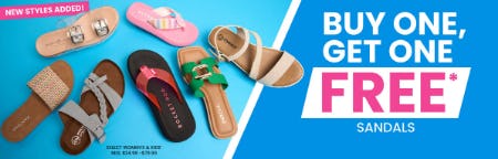 Buy One, Get One Free Sandals