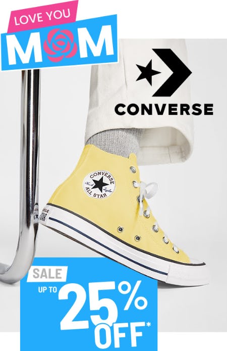 Up to 25% Off Converse
