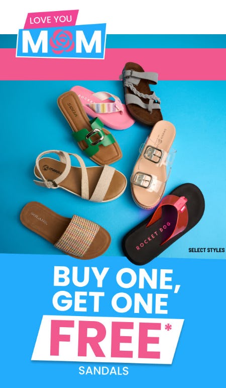 Buy One, Get One Free Sandals