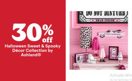 30% Off Halloween Sweet & Spooky Decor Collections by Ashland