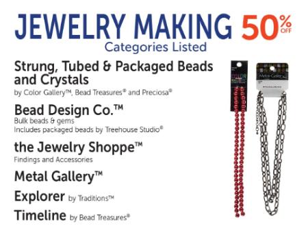 Jewelry Making 50% Off