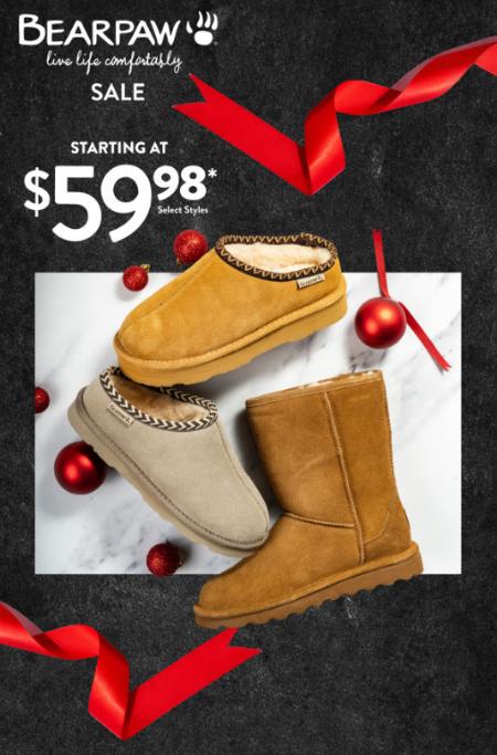 BearPaw Sale Starting at $59.98