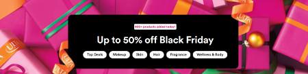 Up to 50% off Black Friday
