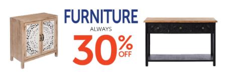 30% Off Furniture