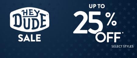 HEYDUDE Sale: Up to 25% Off