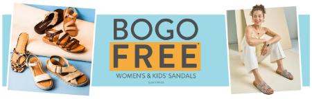 BOGO Free Women's & Kids' Sandals