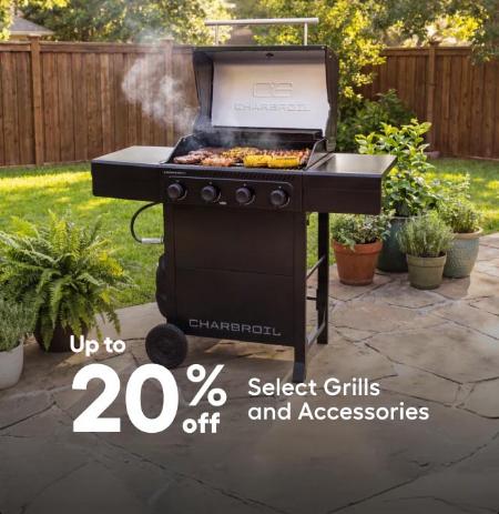 Up to 20% Off Select Grills and Accessories