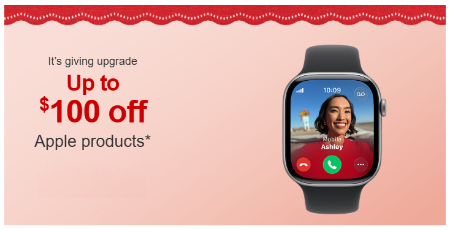 Up to $100 Off All Apple Products