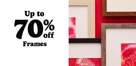Up to 70% Off Frames
