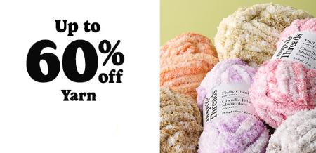 Up to 60% Off Yarn
