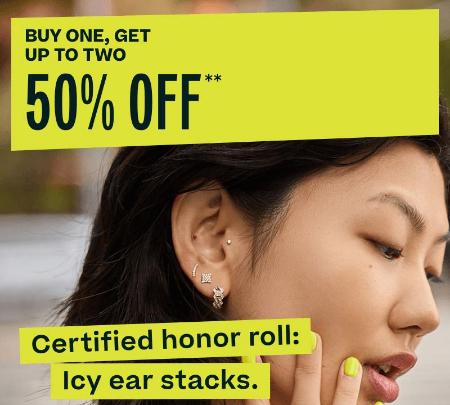Buy One, Get Up To Two 50% Off