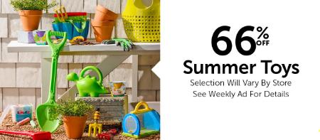 66% Off Summer Toys