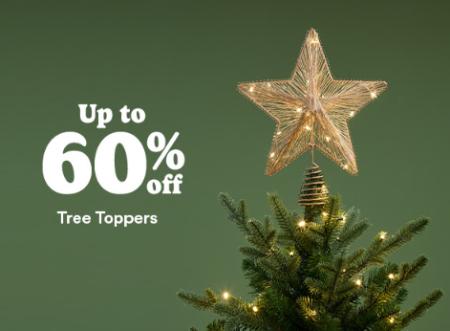 Up to 60% Off Tree Toppers