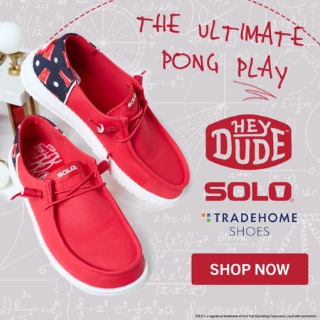 HEYDUDE - Red Solo Cup Collab