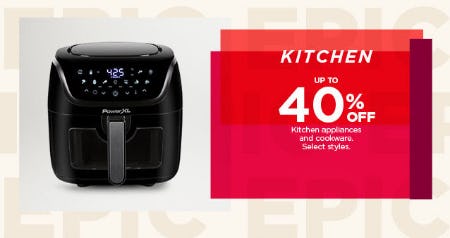 Kitchen Up to 40% Off