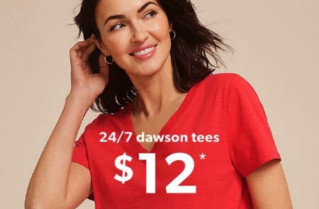 $12 24/7 Dawson Tees