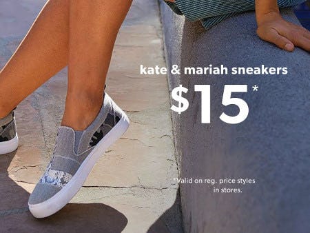 $15 Kate & Mariah Sneakers