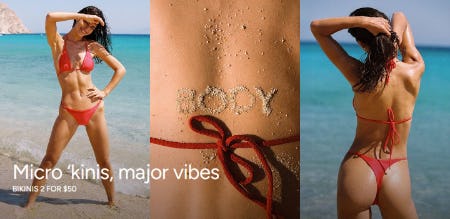 Bikinis 2 For $50