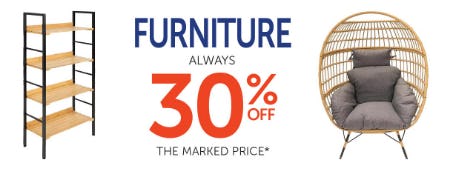 30% Off Furniture