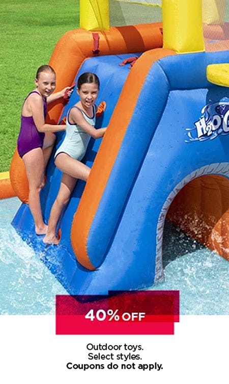 40% Off Outdoor Toys