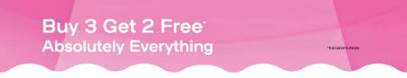 Buy 3 Get 2 Free Absolutely Everything