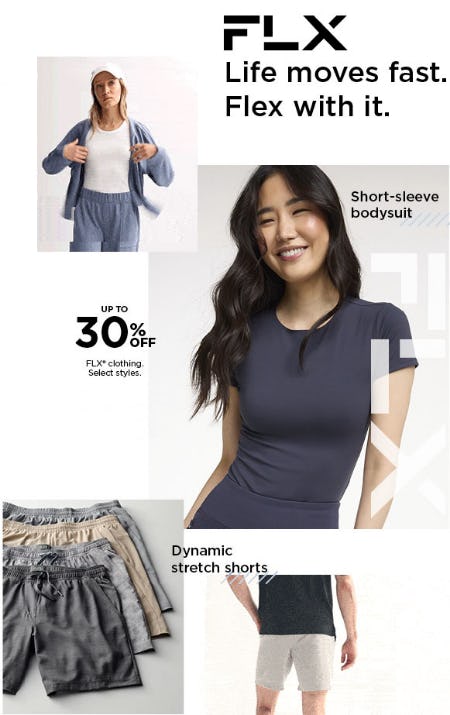 Up to 30% Off FLX Clothing