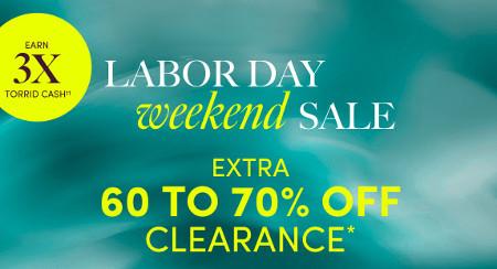 Labor Day Weekend Sale