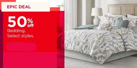 50% Off Bedding