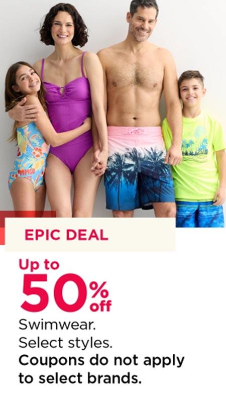Up to 50% Off Swimwear