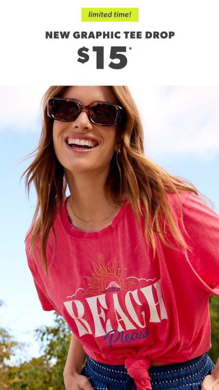 New $15 Graphic Tees