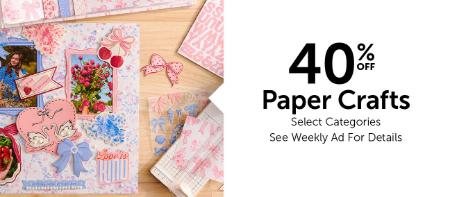 40% Off Crafts