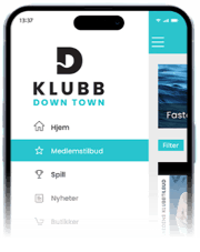 Photo of mobile app home screen
