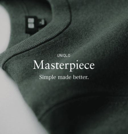UNIQLO Masterpiece: Washable Milano Ribbed Sweater