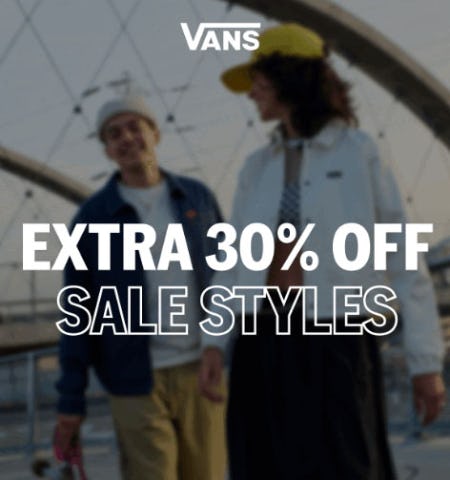 Extra 30% Off Sale Styles