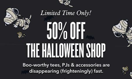 50% off The Halloween Shop