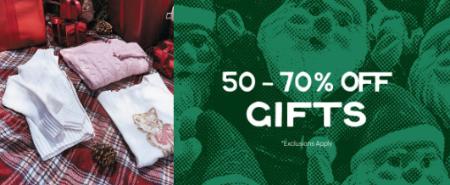 50-70% Off Gifts