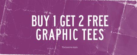 Buy 1, Get 2 Free Graphic Tees