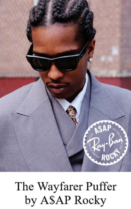 Just In: A$AP Rocky’s Wayfarer Puffer