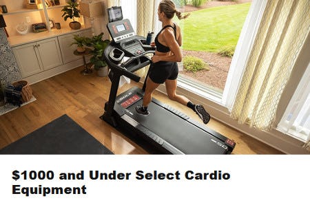 $1000 and Under Select Cardio Equipment