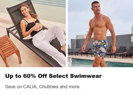 Up to 60% Off Select Swimwear