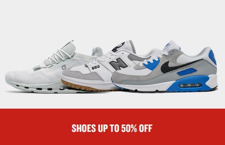 Shoes Up to 50% off