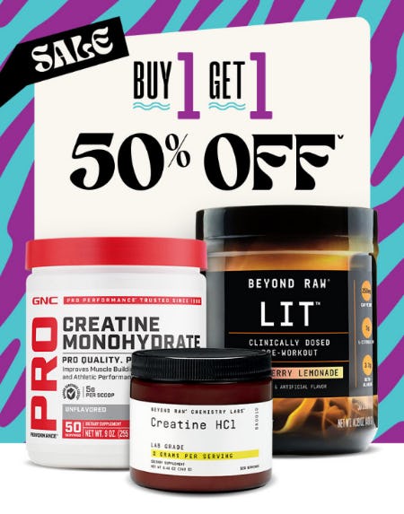 BOGO 50% Off