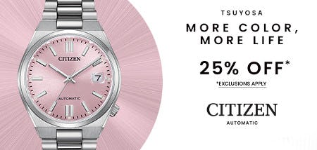 25% off Citizen