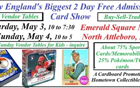 Biggest Sports Card & Memorabilia Show in New England!
