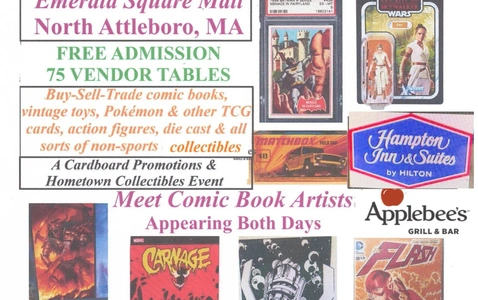 Comic, Toy & Pokémon Card Show hosted by Cardboard Promotions & Hometown Collectibles