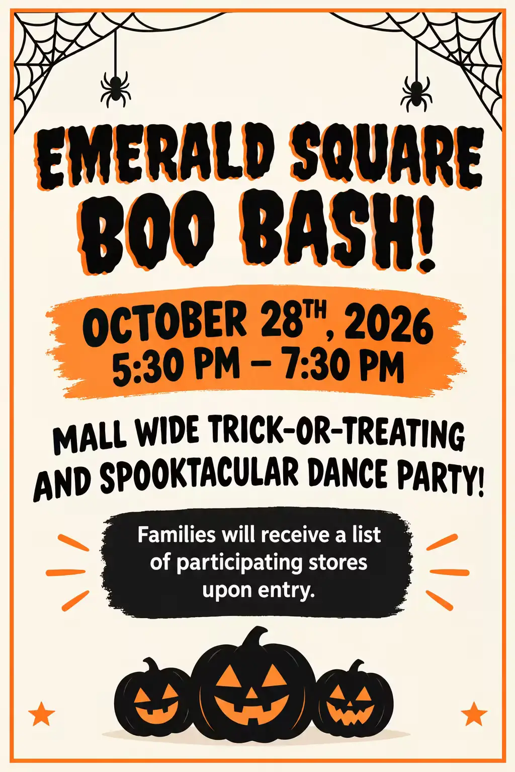 Emerald Square ::: Emerald Square Boo Bash!