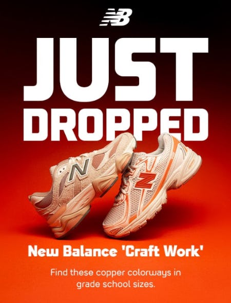 Just Dropped: New Balance 'Craft Work'