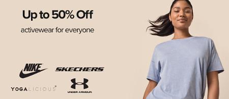 Up to 50% Off Activewear for Everyone